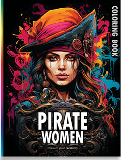 Pirate Women coloring book