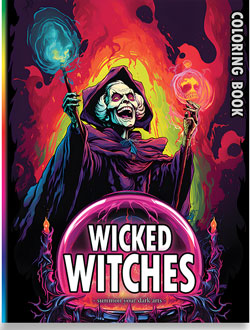 Wicked Witches coloring book